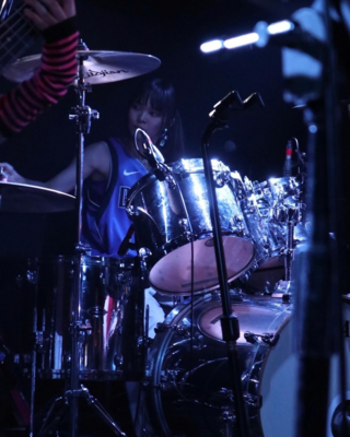 On stage media image