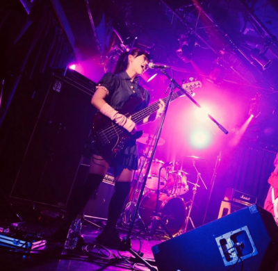 On stage media image