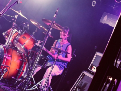 On stage media image