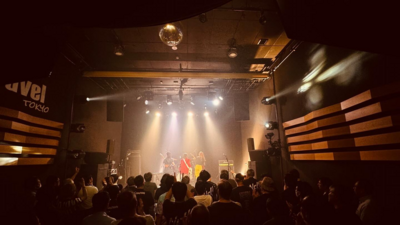 On stage media image