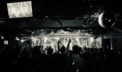 On stage media image