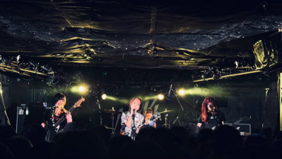 On stage media image