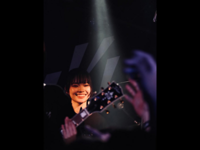 On stage media image