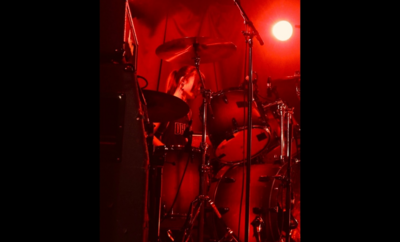 On stage media image