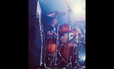 On stage media image