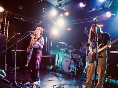 On stage media image