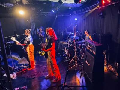 On stage media image