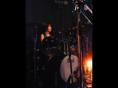 On stage media image