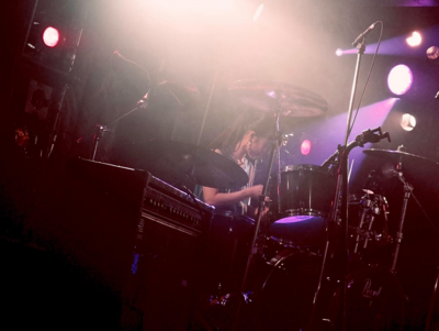 On stage media image