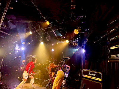 On stage media image