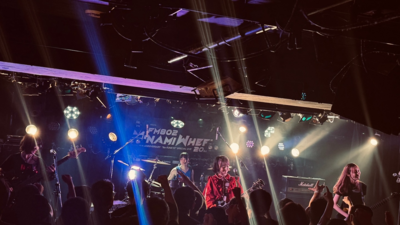 On stage media image