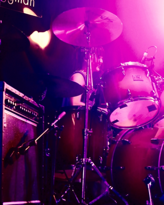 On stage media image