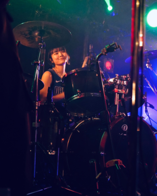 On stage media image