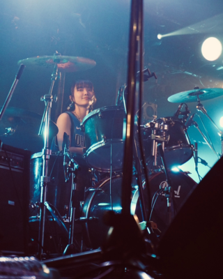 On stage media image