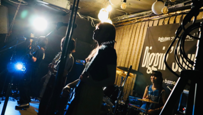 On stage media image