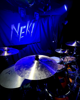 On stage media image