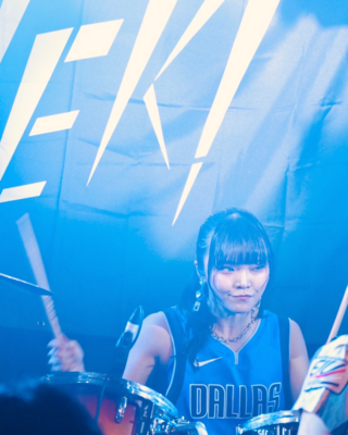 On stage media image