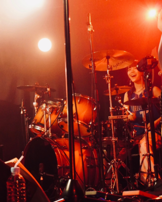 On stage media image