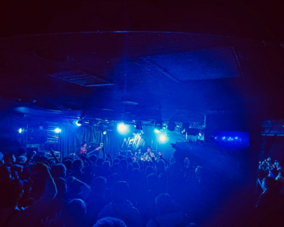 On stage media image