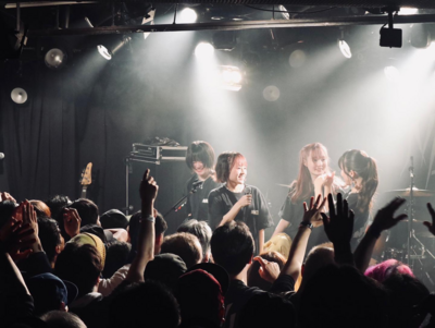 On stage media image