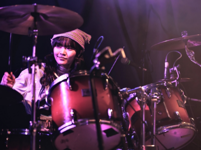 On stage media image