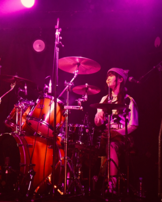 On stage media image