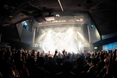 On stage media image