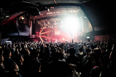 On stage media image