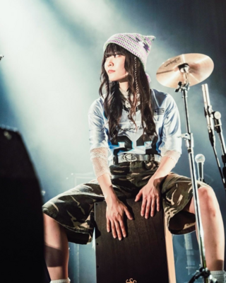 On stage media image