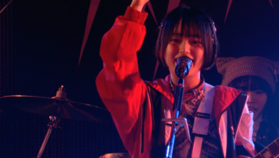 On stage media image