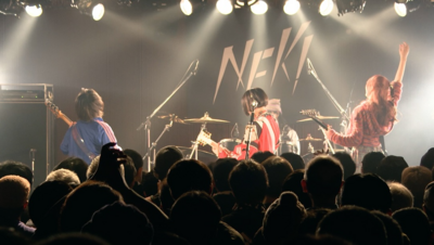 On stage media image