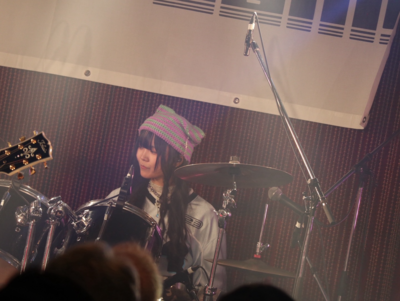 On stage media image