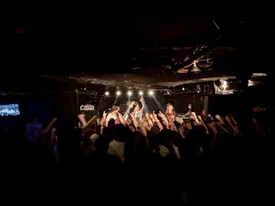 On stage media image