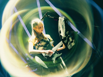 On stage media image