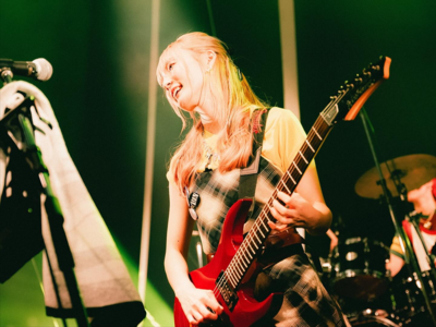 On stage media image