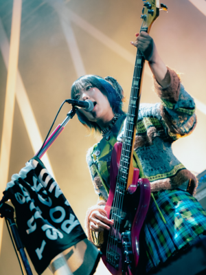 On stage media image