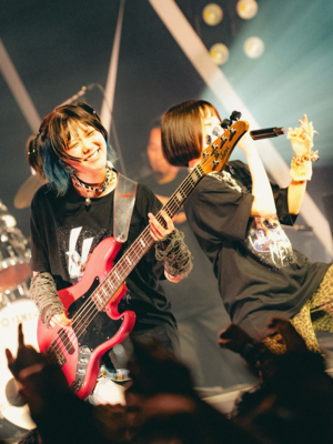 On stage media image