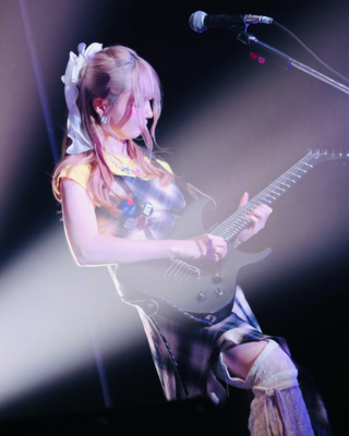 On stage media image