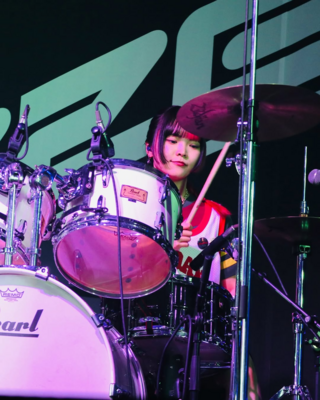 On stage media image