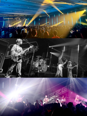 On stage media image