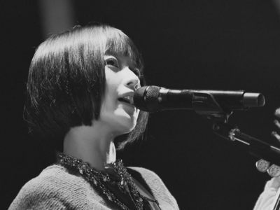 On stage media image