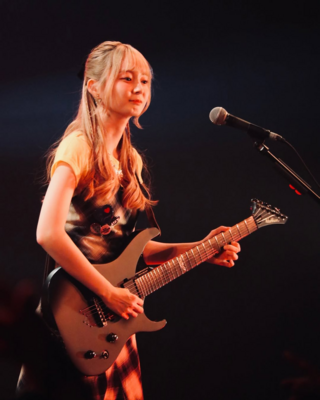 On stage media image