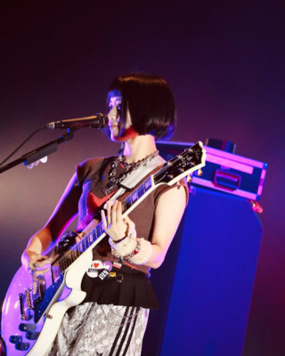 On stage media image