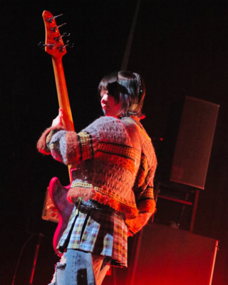 On stage media image