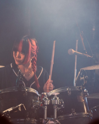 On stage media image