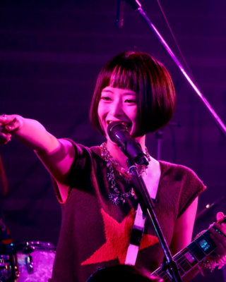 On stage media image