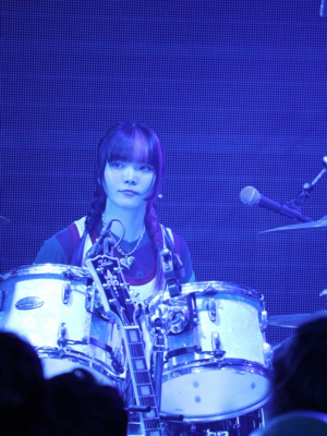 On stage media image