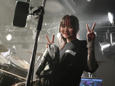 On stage media image