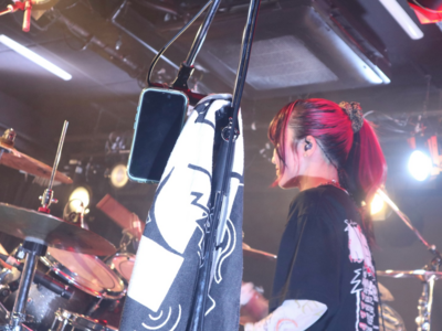 On stage media image