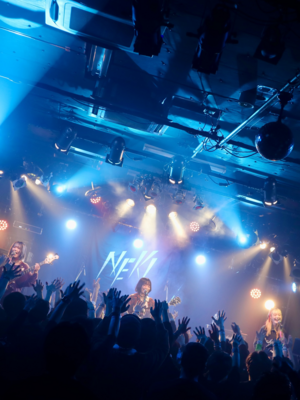 On stage media image